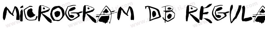 Microgram DB Regula字体转换
